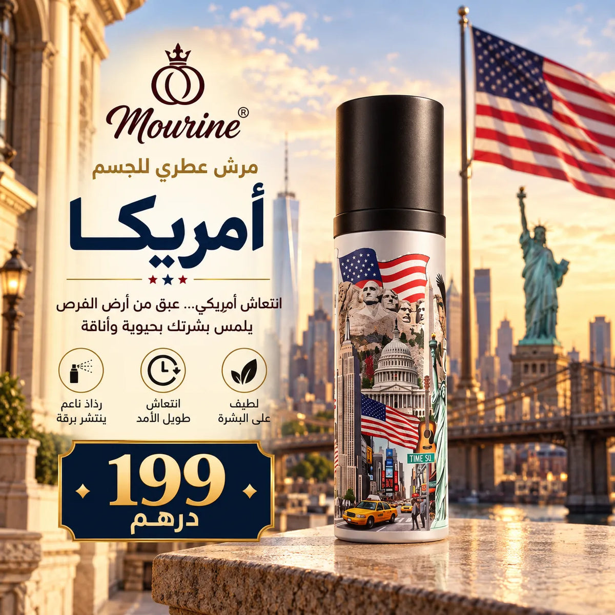 مرش عطري للجسم – أمريكا
