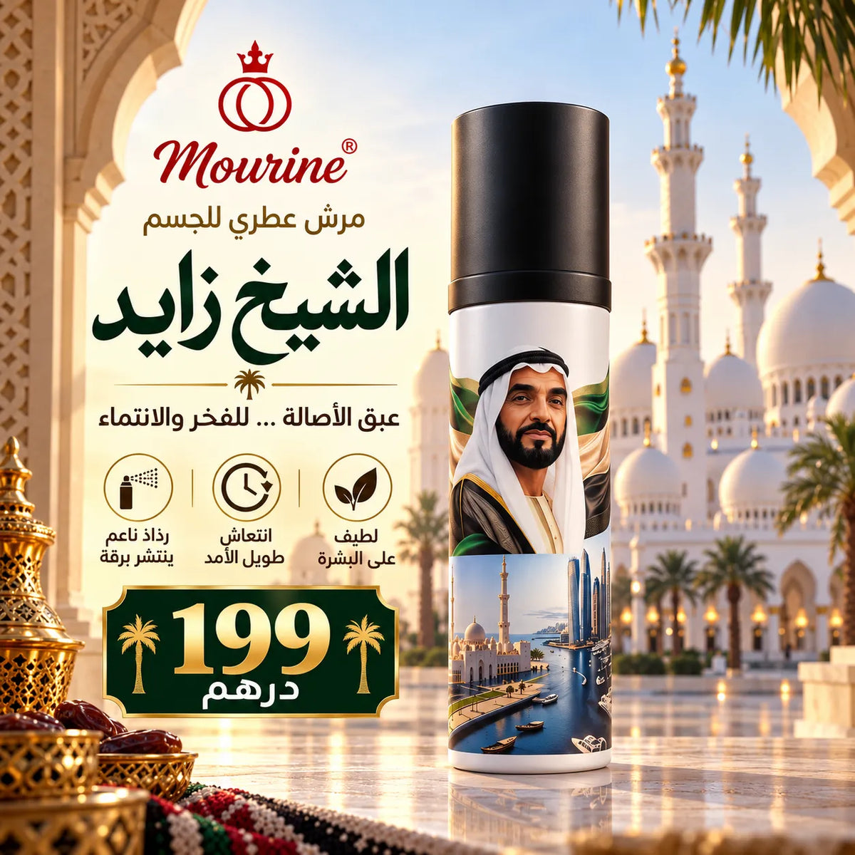مرش عطري للجسم – الشيخ زايد